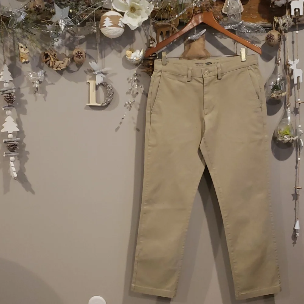 Old Navy men jeans 30x32 cream color - Picture 1 of 6